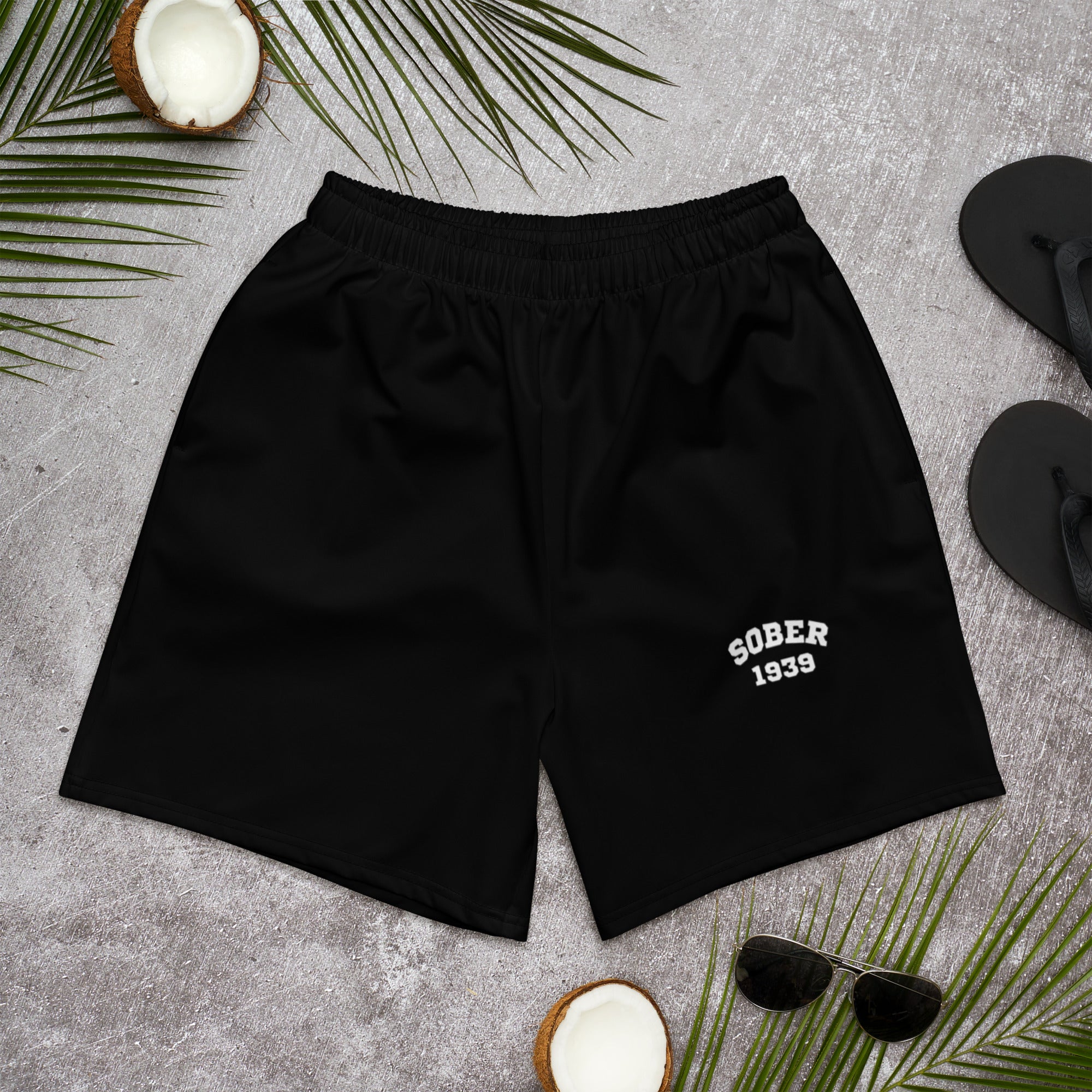 "Sober 1939"  Unisex Athletic Shorts