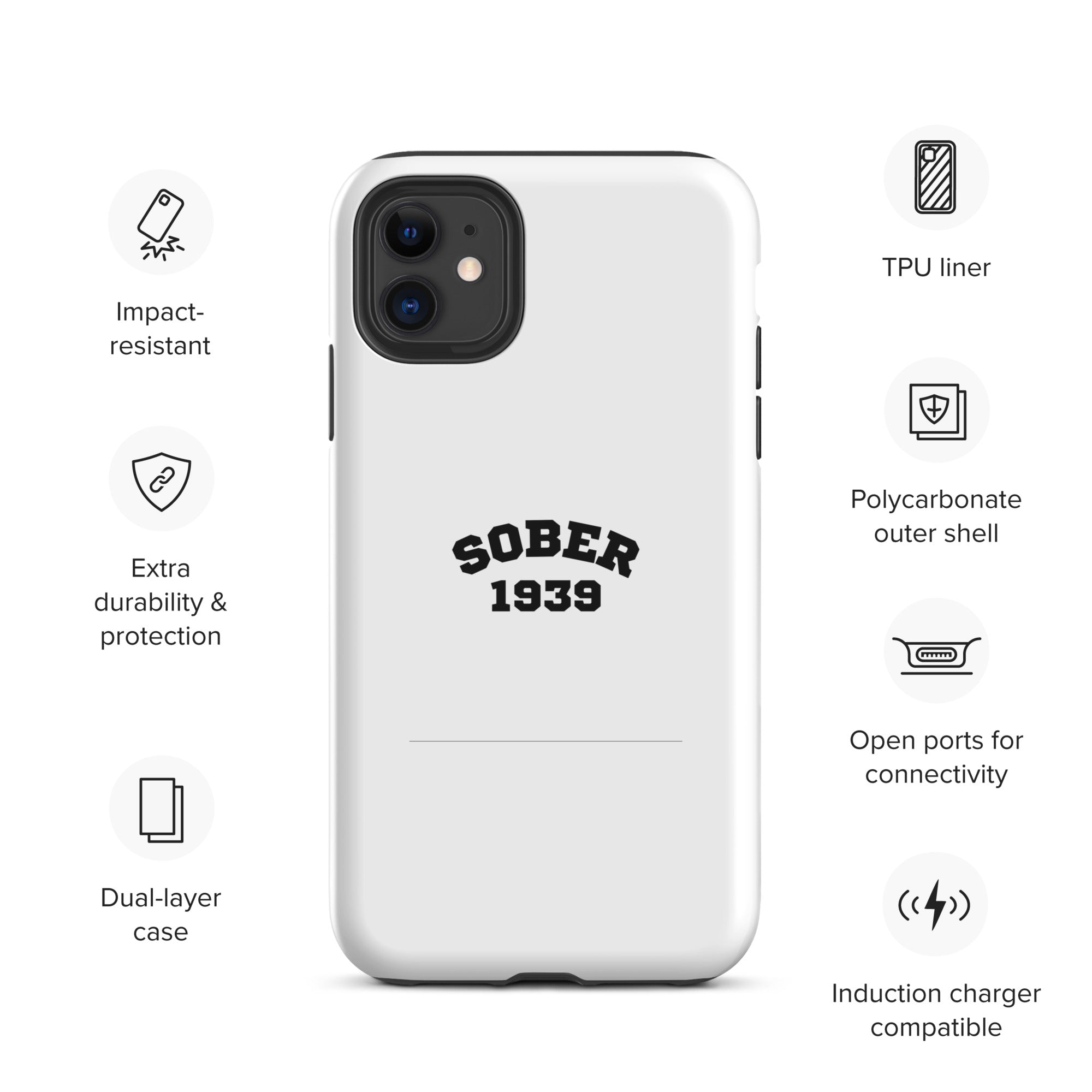 Original " Sober 1939" IPhone Case