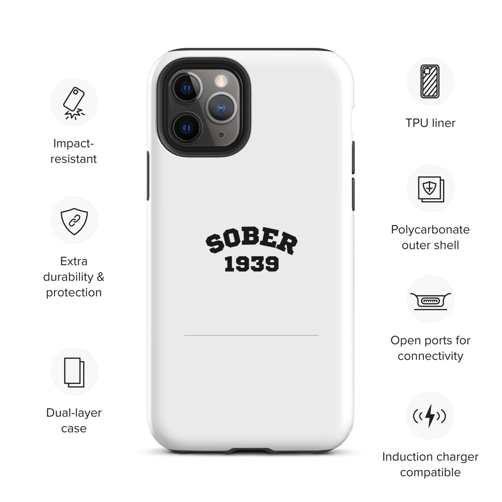 Original " Sober 1939" IPhone Case