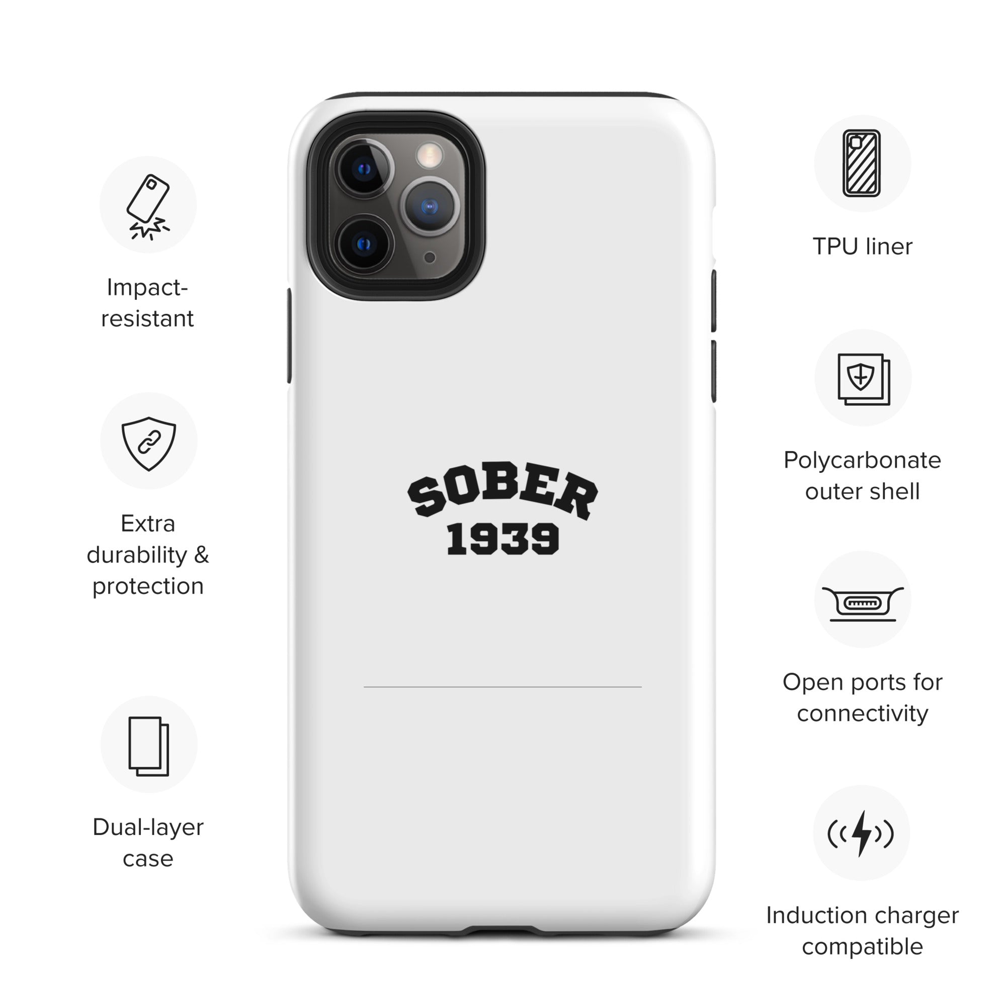 Original " Sober 1939" IPhone Case