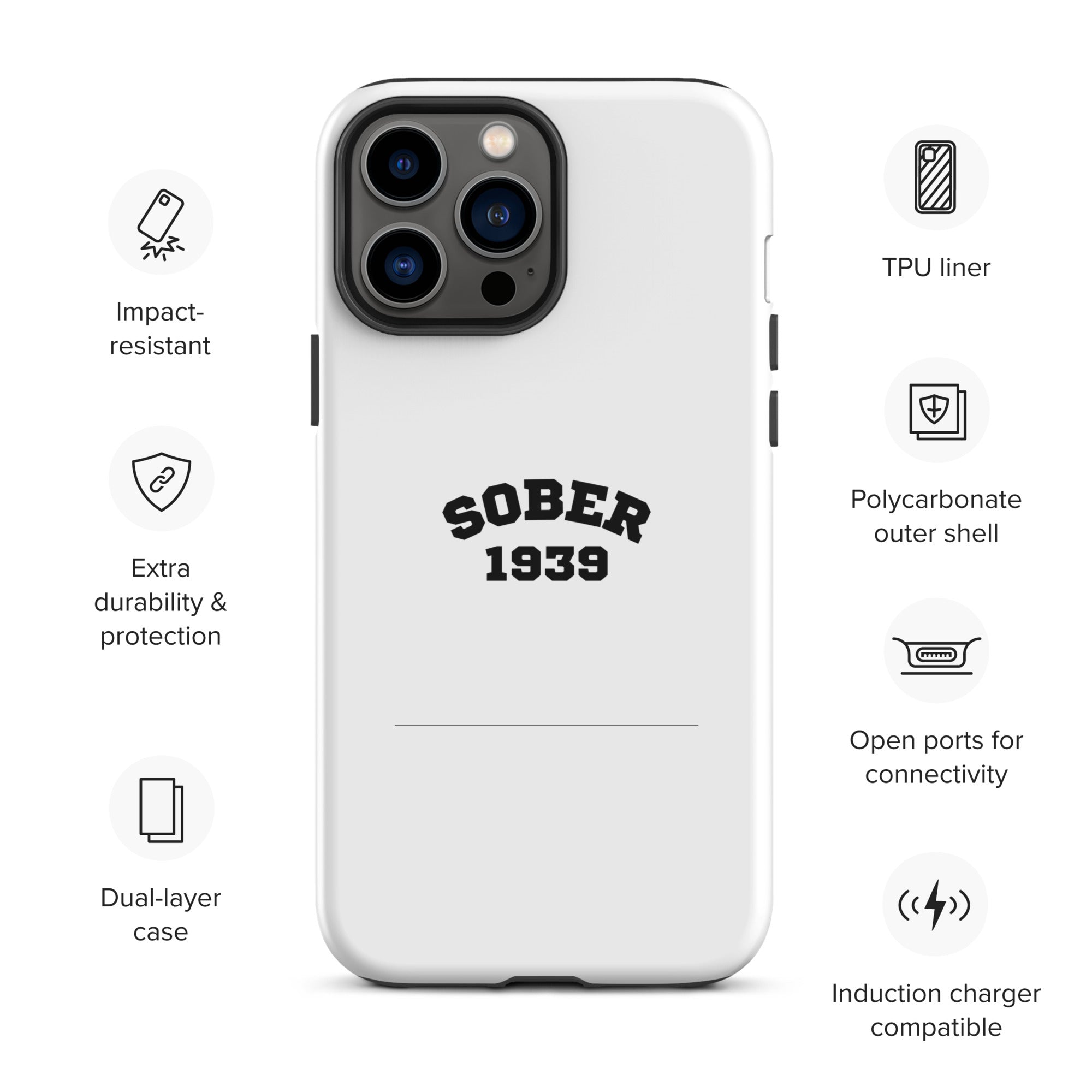 Original " Sober 1939" IPhone Case