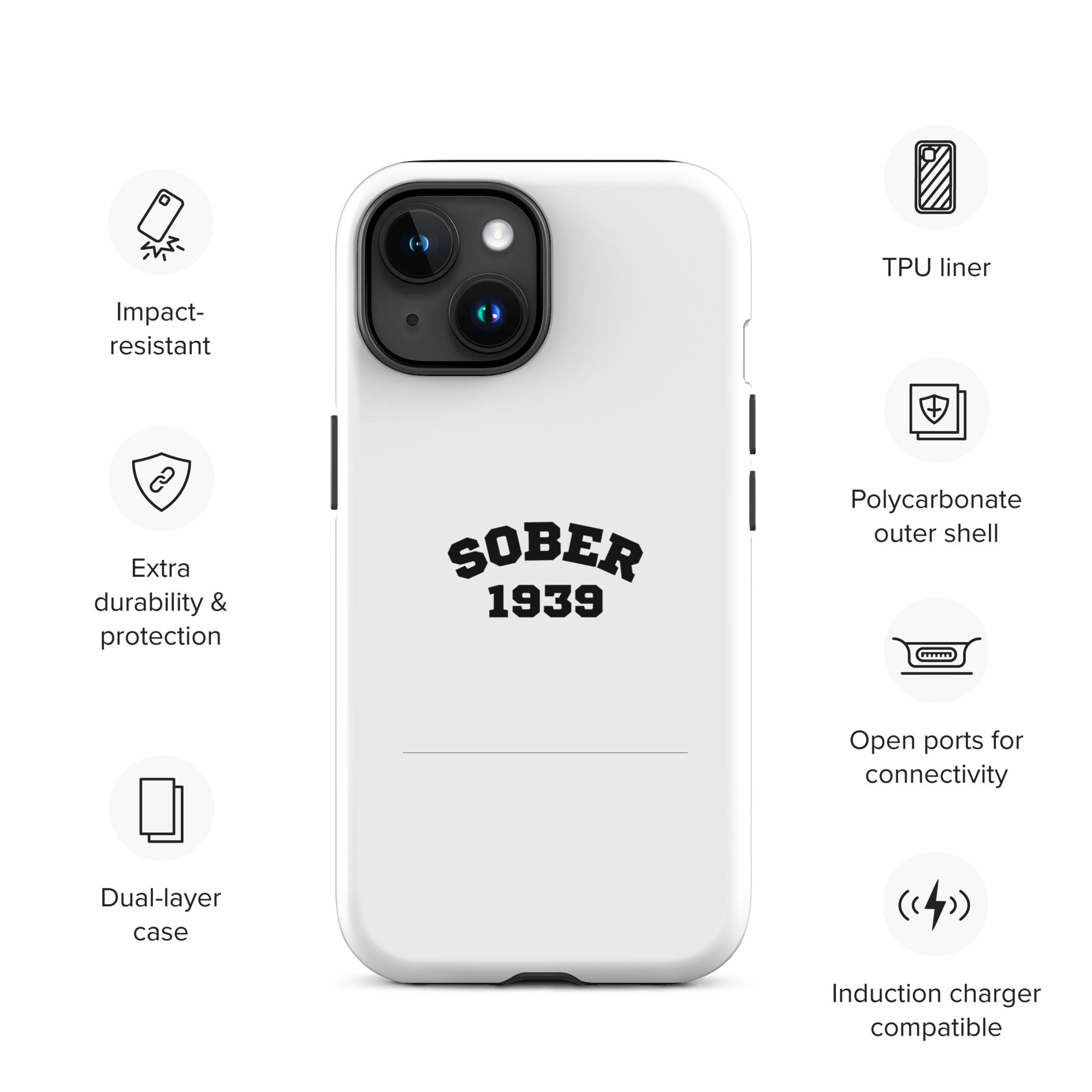 Original " Sober 1939" IPhone Case