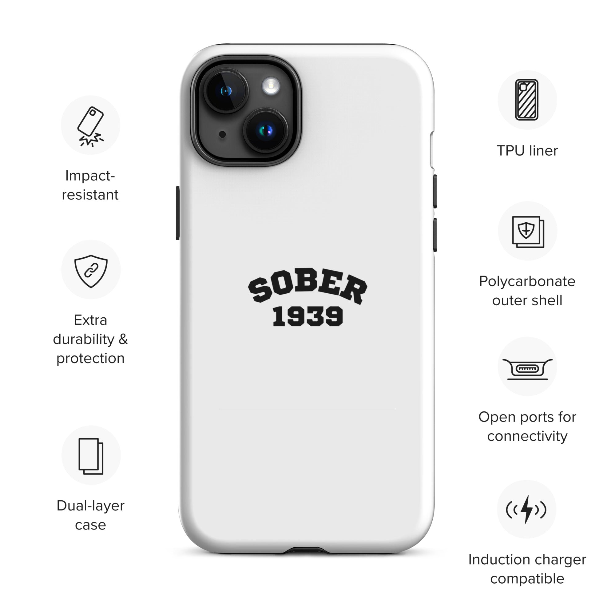 Original " Sober 1939" IPhone Case