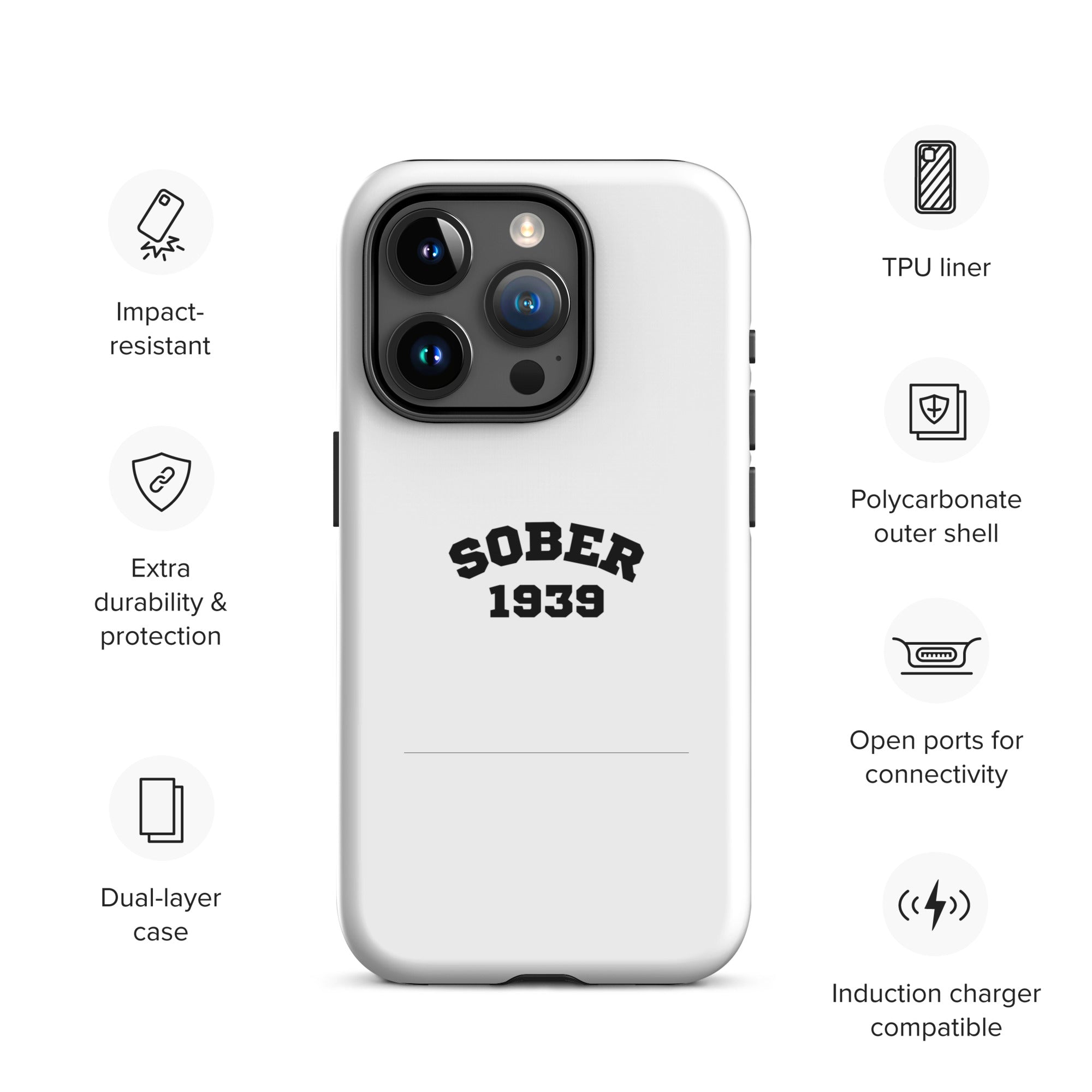 Original " Sober 1939" IPhone Case